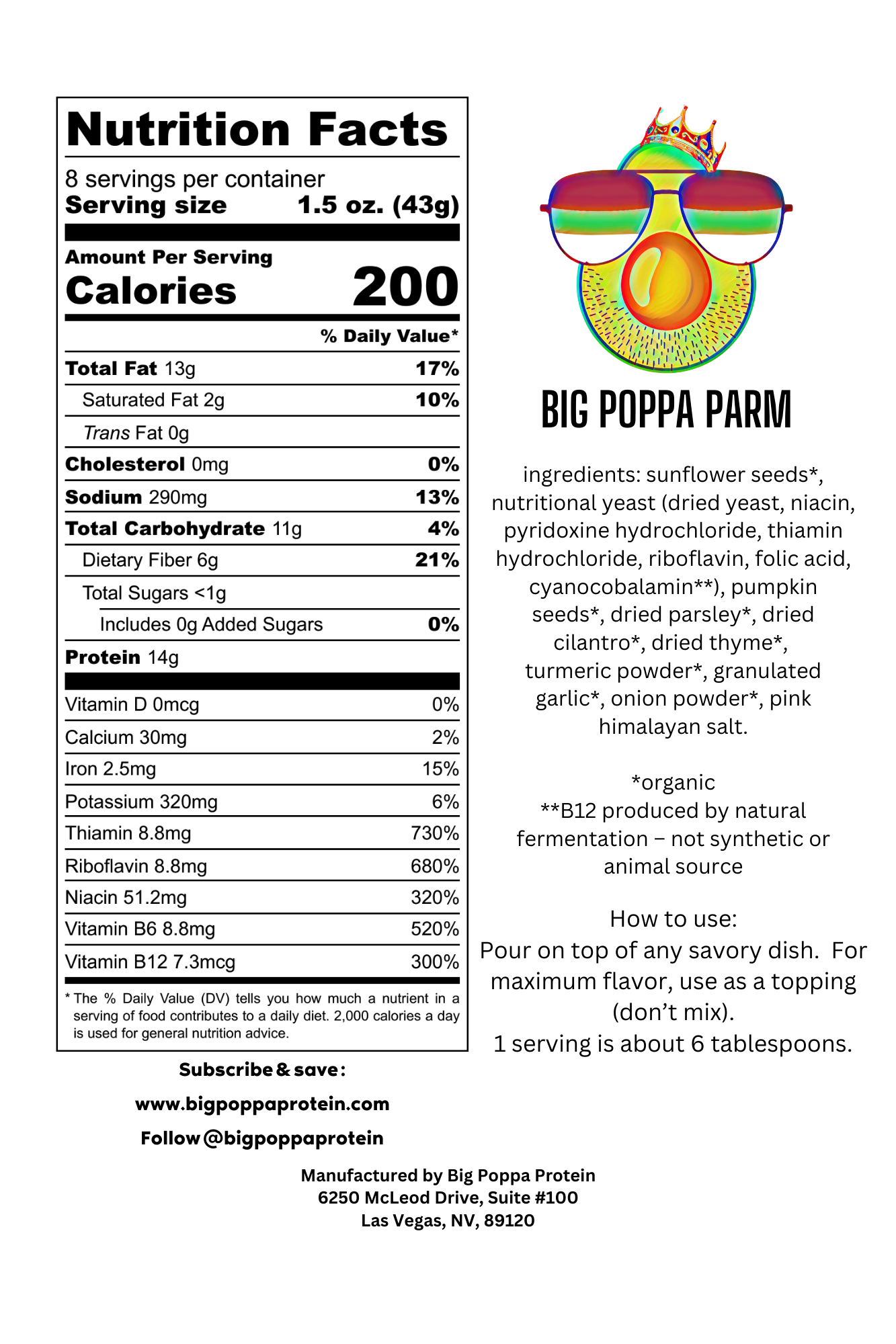 Big Poppa Parm