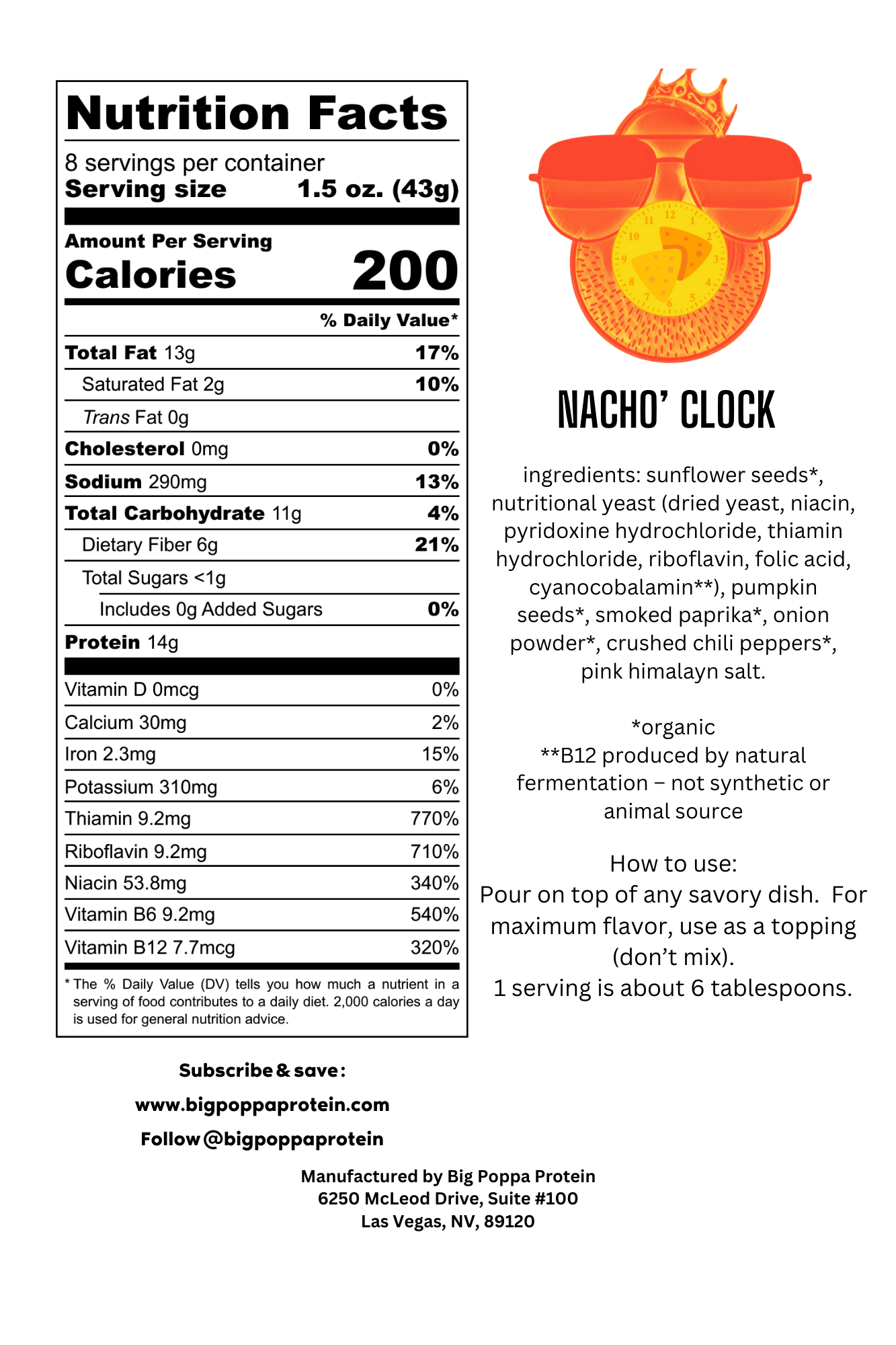 Nacho' Clock